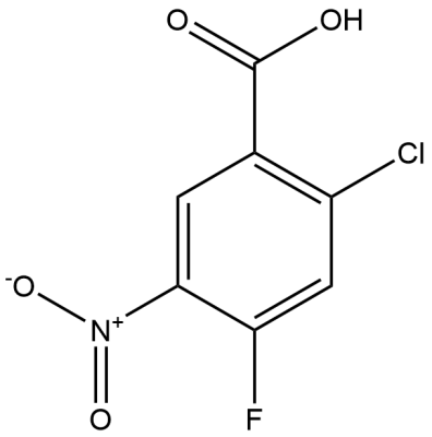 2-Chloro-4-fluoro-5-nitrobenzoic acid